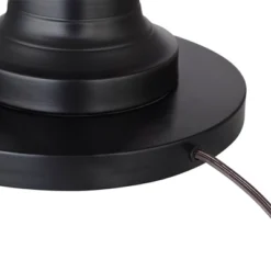 360 Lighting Spenser Rustic Farmhouse Floor Lamp With Riser 62 1/2" Tall Oiled Bronze Metal Off White Linen Empire Shade For Living Room Bedroom Home -Adesso Sales Store GUEST 02251c4c 0371 4f18 baf1 1a036ee2eaa7 1