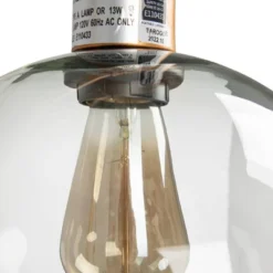 Metal And Wood Floor Lamp With Glass Globe Shade Gold - Storied Home -Adesso Sales Store GUEST 04d0e54a d216 4d09 a7da e0929e2b65ac