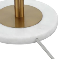 Possini Euro Design Modern Torchiere Floor Lamp With Side Lights 71" Tall Warm Gold Frosted Glass Shade For Living Room House -Adesso Sales Store GUEST 092d26c6 4141 446e adb9 3286a93244d7