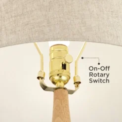 360 Lighting Sevilla 29" Tall Mid Century Modern End Table Lamp Green Ceramic Single Living Room Bedroom Bedside Nightstand House Oatmeal Shade -Adesso Sales Store GUEST 09e420c4 927b 4155 a2b9 dfefdc1567d7