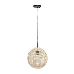 Ball Shaped Rattan Pendant Light Beige - Lalia Home 13 Ball Shaped Rattan Pendant Light Beige - Lalia Home -Adesso Sales Store GUEST 0b707016 8b87 4038 82f5 3092ea608d4f