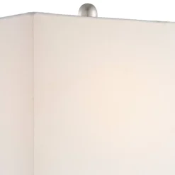 360 Lighting Connie Modern Table Lamps 25" High Set Of 2 White Faux Marble With USB Charging Ports Rectangular Shade For Living Room Office Desk House -Adesso Sales Store GUEST 0e01b676 a535 4578 b4cd 02cbc8b9233b