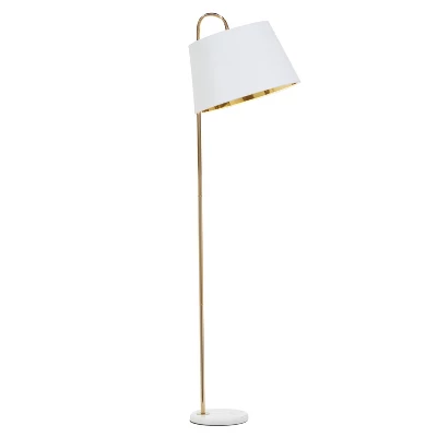 Transitional Metal Floor Lamp - Olivia & May 7 Transitional Metal Floor Lamp - Olivia & May - Image 7