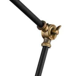 360 Lighting Modern Industrial Desk Table Lamp With USB Charging Port Adjustable 26.75" High Black Antique Brass For Bedroom Bedside Office -Adesso Sales Store GUEST 12234740 1442 4c81 9773 61a0a2c0e432