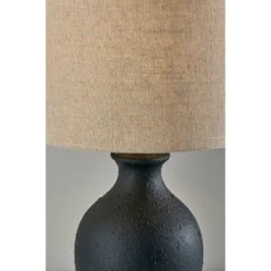 Margot Table Lamp Textured Ceramic Black - Adesso -Adesso Sales Store GUEST 127e971b d3fa 4521 bfb7 29c3e690453f