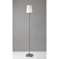 Roxy Floor Lamp Brushed Steel - Adesso