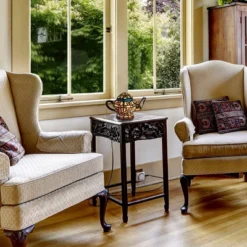 Teapot Lamp-Tiffany Style Stained Glass Light (Includes LED Light Bulb) -Adesso Sales Store GUEST 145d0b83 ebb5 4870 8656 238d3c505088