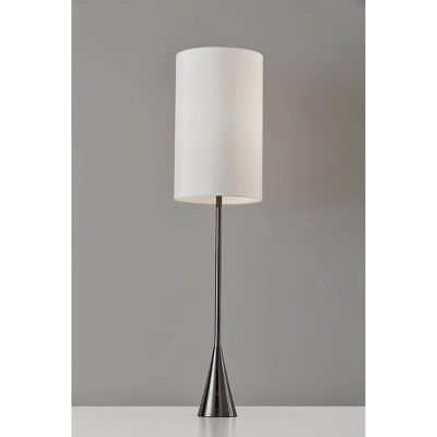 Bella Table Lamp Black Nickel - Adesso 3 Bella Table Lamp Black Nickel - Adesso - Image 3