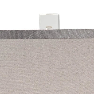 Vienna Full Spectrum Traditional Table Lamp With USB Charging Port 25" High Crystal Gray Shade Living Room Desk Bedroom House Bedside 2 Vienna Full Spectrum Traditional Table Lamp With USB Charging Port 25" High Crystal Gray Shade Living Room Desk Bedroom House Bedside - Image 2