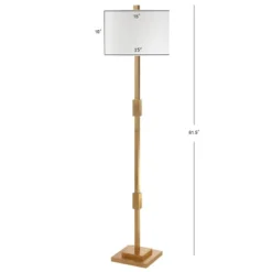 61.5" Resin/Metal Windsor Floor Lamp (Includes LED Light Bulb) Gold - JONATHAN Y -Adesso Sales Store GUEST 1894a7be 269d 4ca8 ad2a d8da3cdf295a