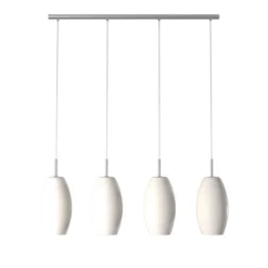 Batista 1 Multi Light Pendant Ceiling Light 39.5 " Matte Nickel - Eglo -Adesso Sales Store GUEST 18a64e1e 971f 401a a3df 5a8a8e75e598