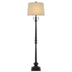 63" Resin Traditional Floor Lamp Rustic Iron - Cal Lighting -Adesso Sales Store GUEST 1a1b58ac a18f 4760 ba82 e3179879727d