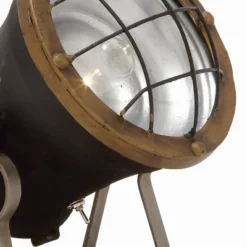 11" Vintage Reflections Rustic Iron Tripod Spotlight (Includes LED Light Bulb) - Olivia & May -Adesso Sales Store GUEST 1a5d183a de39 4385 800d 3b7fd1dc2eff