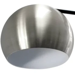 Swivel Floor Lamp With Inner Dome Shade Brushed Nickel - Lalia Home -Adesso Sales Store GUEST 1c53ae2c 5f05 4df3 8586 14981e9fc78a