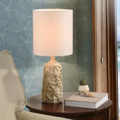 21" Starfish Distressed Mini Table Lamp White - StyleCraft -Adesso Sales Store GUEST 1cd46a97 ba15 4b85 bba7 327ab0168a16