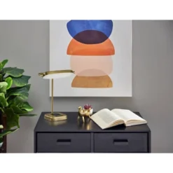 Radley Charge Desk Lamp With Smart Switch Antique Brass (Includes LED Light Bulb) - Adesso -Adesso Sales Store GUEST 1ddc7eae 5cde 4654 9be4 1a72096450f7