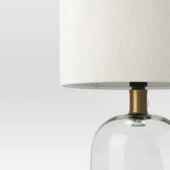 Glass Cylinder Mini Table Lamp With Open Base Clear - Threshold™ -Adesso Sales Store GUEST 1f14c873 4b74 4c73 a623 c80d2dde31a2