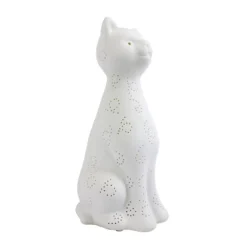 Porcelain Kitty Cat Shaped Animal Light Table Lamp White - Simple Designs -Adesso Sales Store GUEST 2073bdfa d58d 4f94 8504 0ab4c247e20c