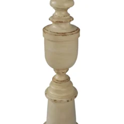 64" 3-way Distressed Beige Floor Lamp With Heather Oatmeal Hardback Fabric Shade (Includes Light Bulb) - StyleCraft -Adesso Sales Store GUEST 20e6dc5d a883 48f5 9faf 678b12eed654