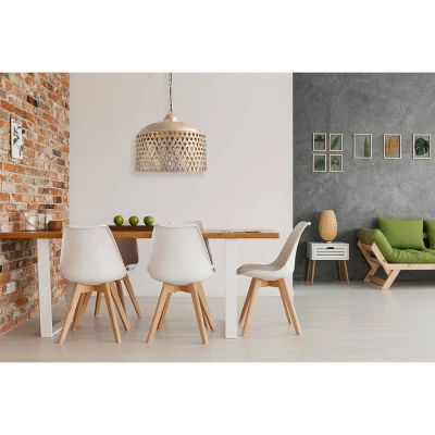 20.25" X 18.5" Metal Pendant Lamp Gold Finish - Storied Home 2 20.25" X 18.5" Metal Pendant Lamp Gold Finish - Storied Home - Image 2