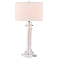 30" Nina Crystal Column Lamp Clear (Includes CFL Light Bulb) - Safavieh -Adesso Sales Store GUEST 2406d163 e470 418a a4d3 8508b4d402fd