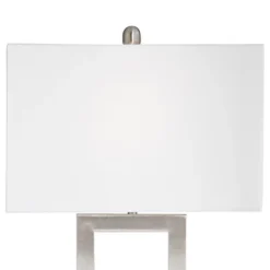 360 Lighting Todd 30" Tall Large Modern End Table Lamps Set Of 2 USB Port AC Power Outlet Silver Brushed Nickel Finish Metal Living Room Charging -Adesso Sales Store GUEST 243648ab 84cc 4032 9887 cb2d33b72afb