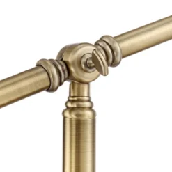 360 Lighting Dawson Traditional Pharmacy Floor Lamp 55" Tall Brass Metal Adjustable Boom Arm Dome Head For Living Room Reading Bedroom Office -Adesso Sales Store GUEST 245ef522 985f 4b95 8f20 5bef126a822b