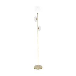 Modern Metal Floor Lamp Gold - Olivia & May -Adesso Sales Store GUEST 257d56a9 e5d0 4573 9db4 dc78399374f6