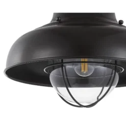 13" LED Metal Semi Flush Mount - Jonathan Y -Adesso Sales Store GUEST 298465b7 6593 46a7 800a db15a93f16bb