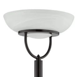 360 Lighting Modern Torchiere Floor Lamp 3-in-1 Design 70" Tall Tiger Bronze White Glass Shades For Living Room Reading Bedroom Office -Adesso Sales Store GUEST 2cf3d64e 7ab8 4745 b9c3 70ee6c0bc356