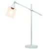 Tilting Arm Table Lamp White - Elegant Designs