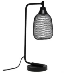 Industrial Mesh Desk Lamp Matte Black - Lalia Home -Adesso Sales Store GUEST 320a1c68 3979 4ffe a643 c0fb77c304ea