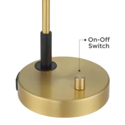 Possini Euro Design Possini Euro Kinzie Desk Lamp With Power Outlet And USB Ports Warm Gold -Adesso Sales Store GUEST 3247b350 cd4b 494a 8363 2e8d6f85d759