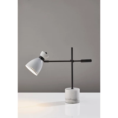 Sadie Desk Lamp White - Adesso 1 Sadie Desk Lamp White - Adesso