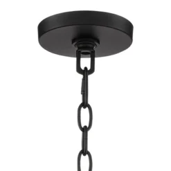 Possini Euro Design La Vista Black Chandelier 20 1/4" Wide Modern Sputnik 9-Light Fixture For Dining Room House Foyer Kitchen Island Entryway Bedroom -Adesso Sales Store GUEST 40bd03c5 ab5e 4308 abc0 8547e8c16623