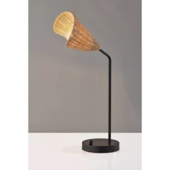 Cove Table Lamp Black - Adesso