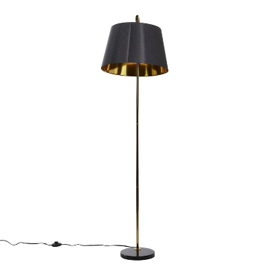 Transitional Metal Floor Lamp - Olivia & May 5 Transitional Metal Floor Lamp - Olivia & May - Image 5