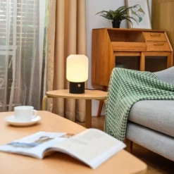 12" Cohen Table Lamp With Frosted Glass Shade - Globe Electric 7 12" Cohen Table Lamp With Frosted Glass Shade - Globe Electric -Adesso Sales Store GUEST 4583ede9 b5b6 445e af1b f49181478170