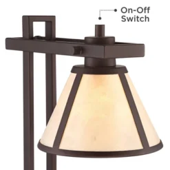 Franklin Iron Works Maricopa Rustic Farmhouse Desk Lamp 21 1/4" High Bronze Metal With USB And AC Power Outlet Mica Shade For Bedroom Living Room Home 12 Franklin Iron Works Maricopa Rustic Farmhouse Desk Lamp 21 1/4" High Bronze Metal With USB And AC Power Outlet Mica Shade For Bedroom Living Room Home -Adesso Sales Store GUEST 488c043e 8e84 459e 91a8 3599ceb22713