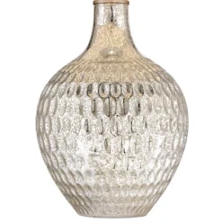 360 Lighting Waylon Modern Table Lamp 28" Tall Textured Mercury Glass Off White Tapered Drum Shade For Bedroom Living Room Bedside Nightstand Office -Adesso Sales Store GUEST 48c1c49b a11a 4b82 8d2a 552e7b7650bf