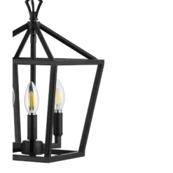 10" 3-Light Ojai Iron Classic Modern Lantern LED Pendant - JONATHAN Y -Adesso Sales Store GUEST 4c5de876 9492 48f4 a828 2c028d6c1c27