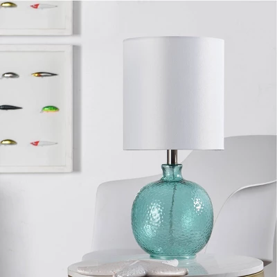 Glass Table Lamp Blue - StyleCraft 5 Glass Table Lamp Blue - StyleCraft - Image 5