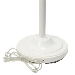 3 Light Floor Lamp With Scalloped Glass Shade White - Elegant Designs -Adesso Sales Store GUEST 5019512c 4846 4de0 b4d9 fb70605b34a8