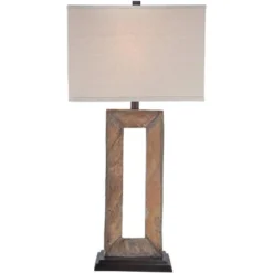 Franklin Iron Works Tahoe Rustic Table Lamp 32" Tall Natural Slate Off White Rectangular Shade For Bedroom Living Room Bedside Nightstand Office Kids 11 Franklin Iron Works Tahoe Rustic Table Lamp 32" Tall Natural Slate Off White Rectangular Shade For Bedroom Living Room Bedside Nightstand Office Kids -Adesso Sales Store GUEST 50eaa589 c9f1 4c05 ae61 bf5d3cf5db9e