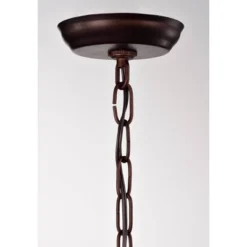 9.84" X 9.84" X 49.62" 3-Light Eresu Chandelier Brown - Warehouse Of Tiffany -Adesso Sales Store GUEST 52231f8d da66 4fd2 a889 5df4999a8880