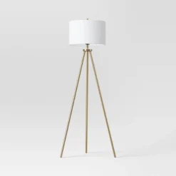 Ellis Tripod Floor Lamp Brass - Threshold™ -Adesso Sales Store GUEST 523c462d c1c1 4a9a 898d 0d6924e5de05