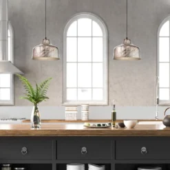 11" Bela Silver Metal Bowl Shaped Pendant Ceiling Light - River Of Goods -Adesso Sales Store GUEST 52eda935 1cc7 4ecb a314 ba8e5724f4b5