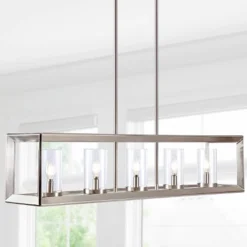 LED 5-Light Metal/Glass Anna Linear Pendant - JONATHAN Y -Adesso Sales Store GUEST 58b2f21e 25a3 4993 8e3f 3bd18f3fcd09