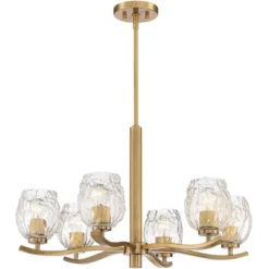 Stiffel Soft Gold Chandelier Lighting 29 1/4" Wide Modern Textured Clear Glass 6-Light Fixture For Dining Room House Kitchen Home 11 Stiffel Soft Gold Chandelier Lighting 29 1/4" Wide Modern Textured Clear Glass 6-Light Fixture For Dining Room House Kitchen Home -Adesso Sales Store GUEST 59fa88a7 31be 4a87 a1e7 ef959c524f65