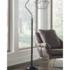 Makeika Metal Floor Lamp Black - Signature Design By Ashley